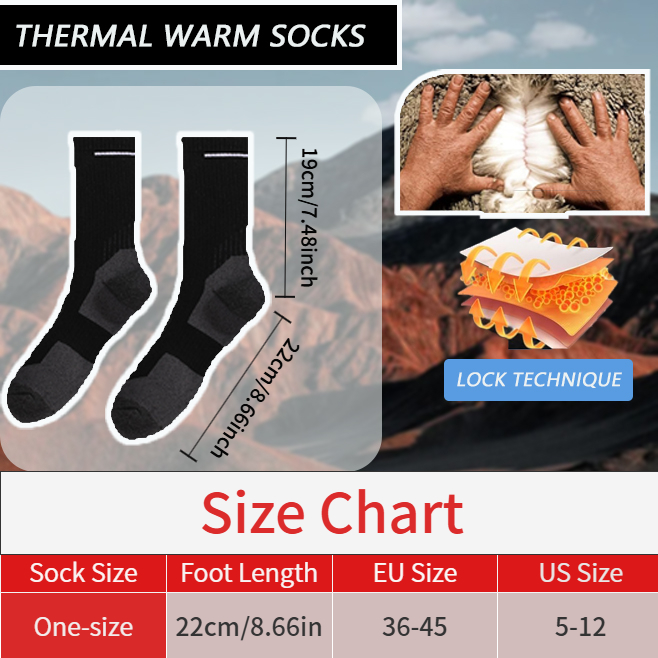 MuqiNush 1/2 Pairs Merino Wool - Wool Hiking Sock review and price
