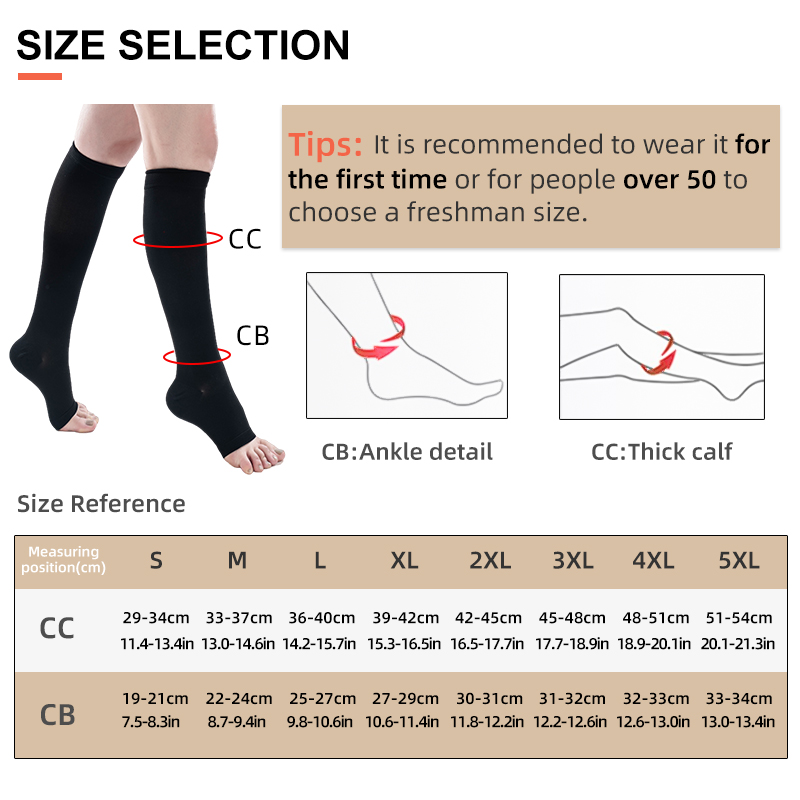 2025 Sports Running Socks 30-4 - Compression Sleeve Calf review and price
